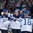 OSTRAVA, CZECH REPUBLIC - MAY 7: Finland's Petri Kontiola #27 celebrates with Juuso Hietanen #38 and Sami Lepisto #18 after scoring Team Finland's second goal of the game during preliminary round action at the 2015 IIHF Ice Hockey World Championship. (Photo by Richard Wolowicz/HHOF-IIHF Images)

